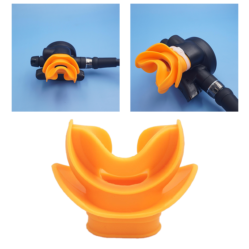 Diving Scuba Snorkel Regulator Silicone Diving Mouthpiece Food Grade Underwater Breathing Tube Accessories