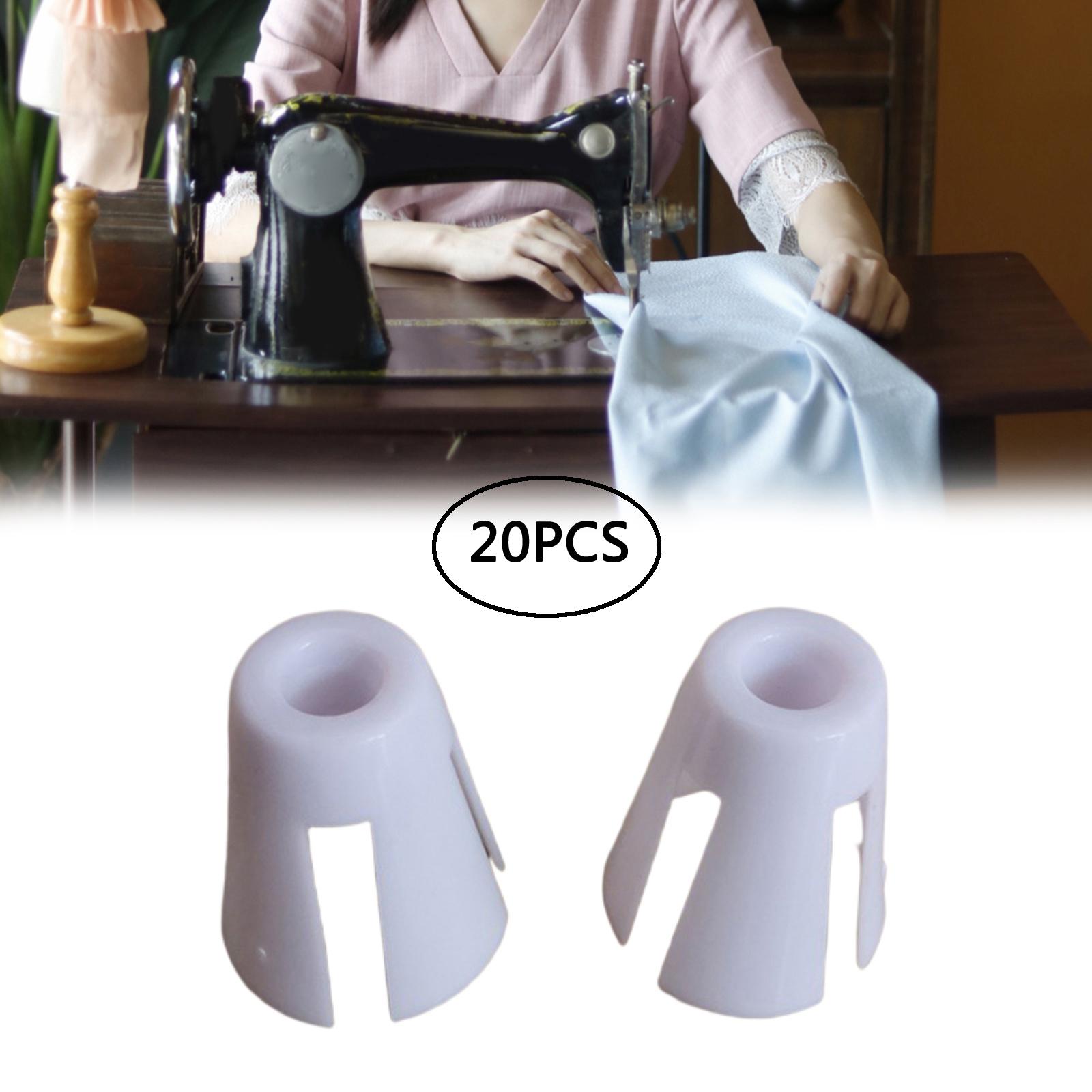 20Pcs/lot Plastic Coil Claw Thread Spool Cone Holder For Overlock Serger Sewing Diy Machine Accessories