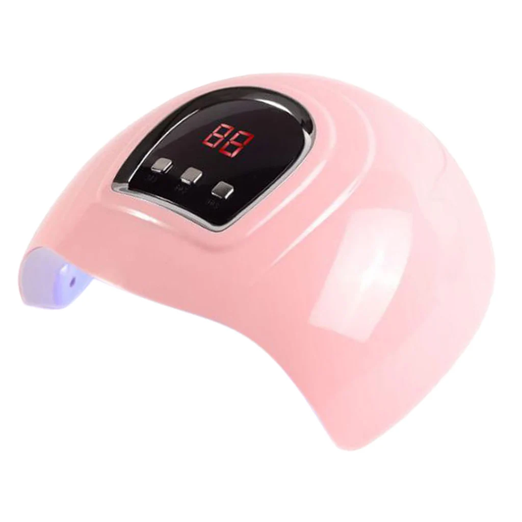 54W LED Nail Polish Dryer UV Lamp Charging Portable Curing Manicure Machine
