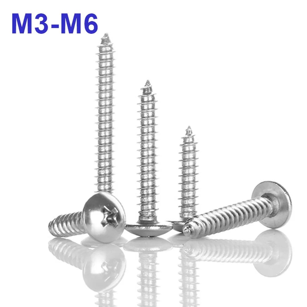 M4 X .07 4MM USIP Details about   PTSM44C Cross Recessed Truss Head Screw 