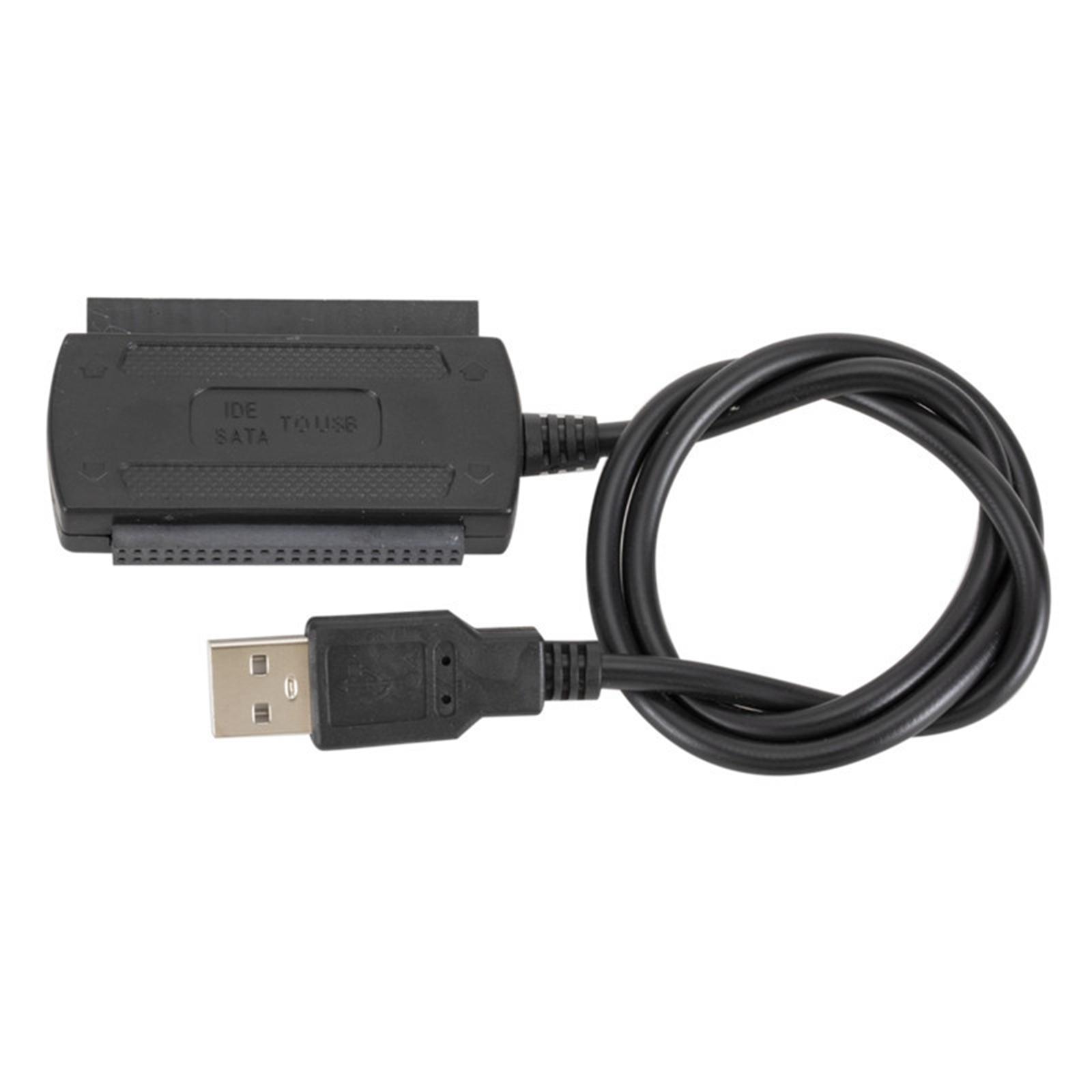 USB to SATA Cable USB to IDE Slim Computer Hard Disk Drive Adapter Transfer Cable Kit HDD SSD 3.5 2.5 inch High Speed Laptop US