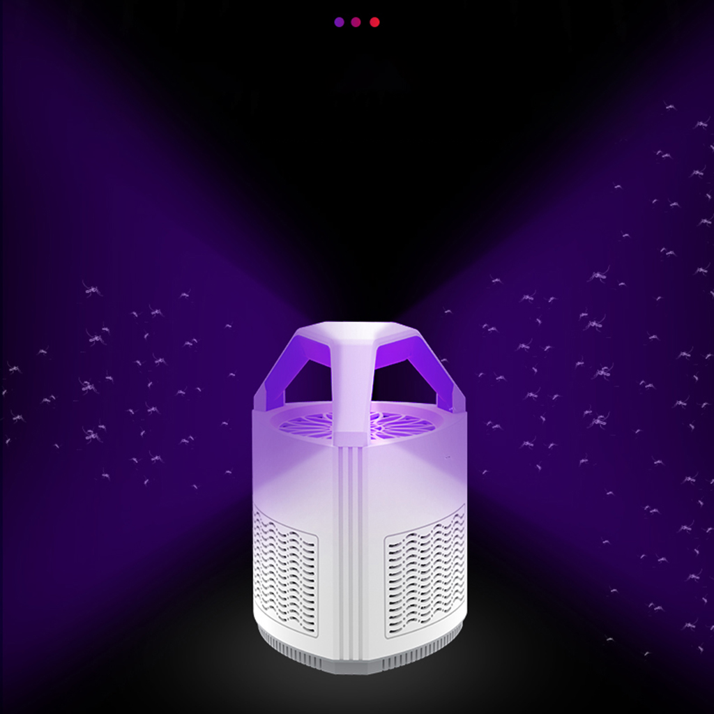 1pc Electric Insect Flying Bugs Trap Portable UV Mosquito Killer Lamp Quiet Bedroom Home Flies Trap