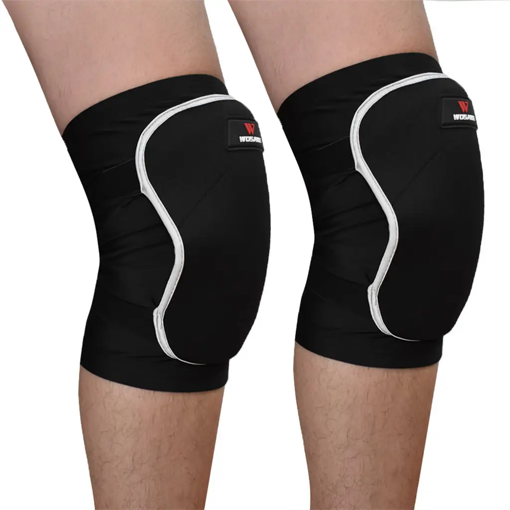 1 Pair Sports Knee Compression Sleeve Support Brace Basketball Knee Pads