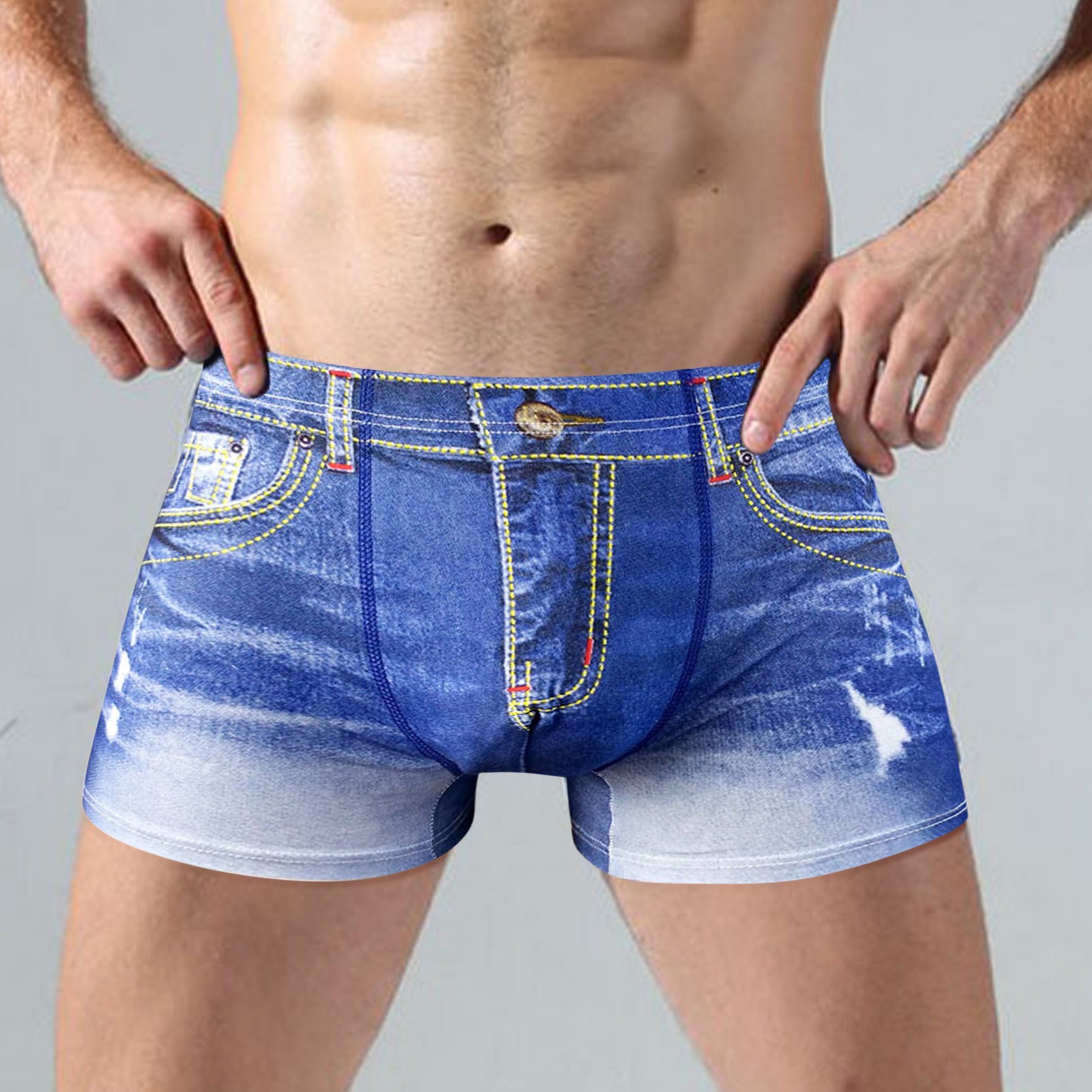 Title 10, New Fashion Brand Men Denim Underwear 3d Sexy B...