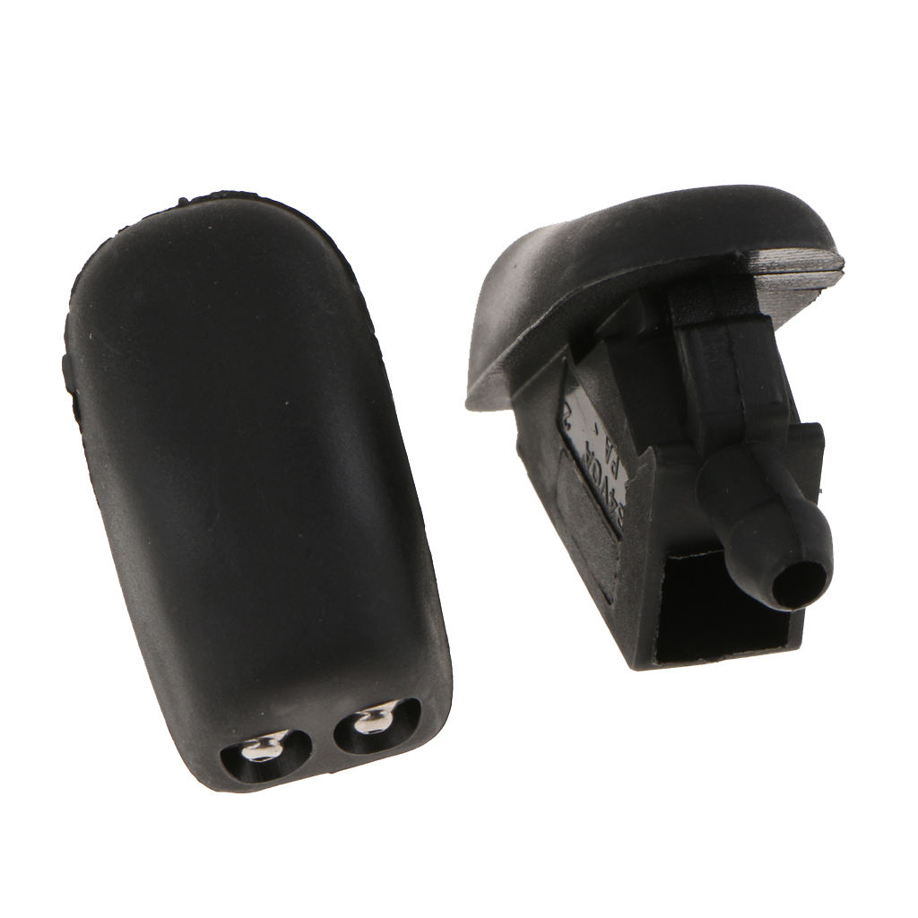 2 Pieces Windshield Washer Wiper Water Spray Nozzles for Ford Focus S-MAX Efficiently Prolong Wiper Blade Life Time