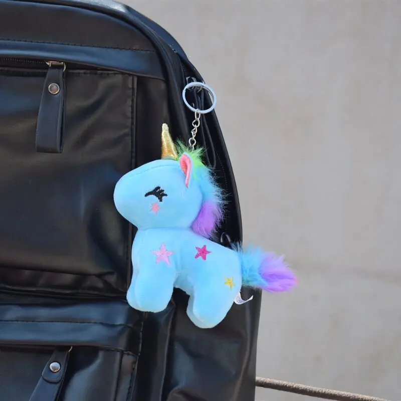 Unicorn Plush Keychain