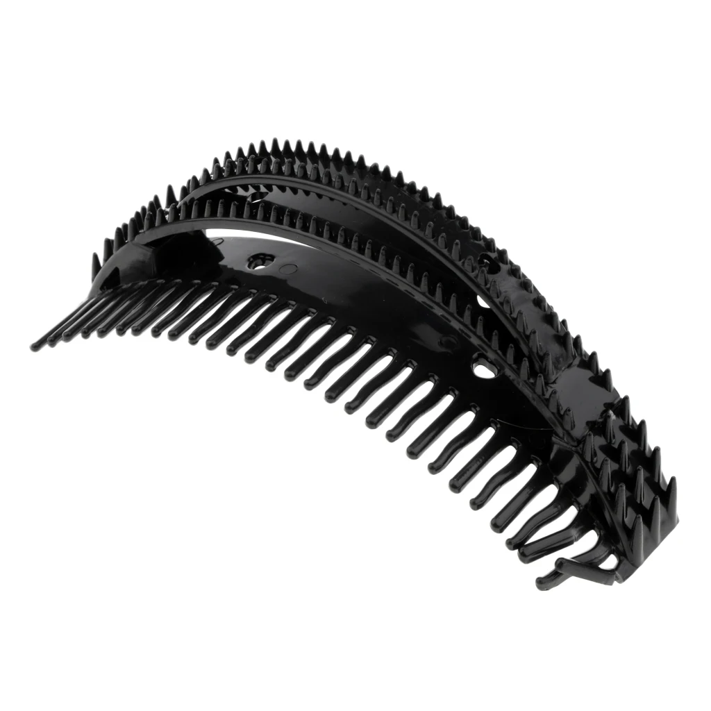 Black Hair DIY Accessories Comb Hairpin Insert Updo Tuck Hair Styling Pad