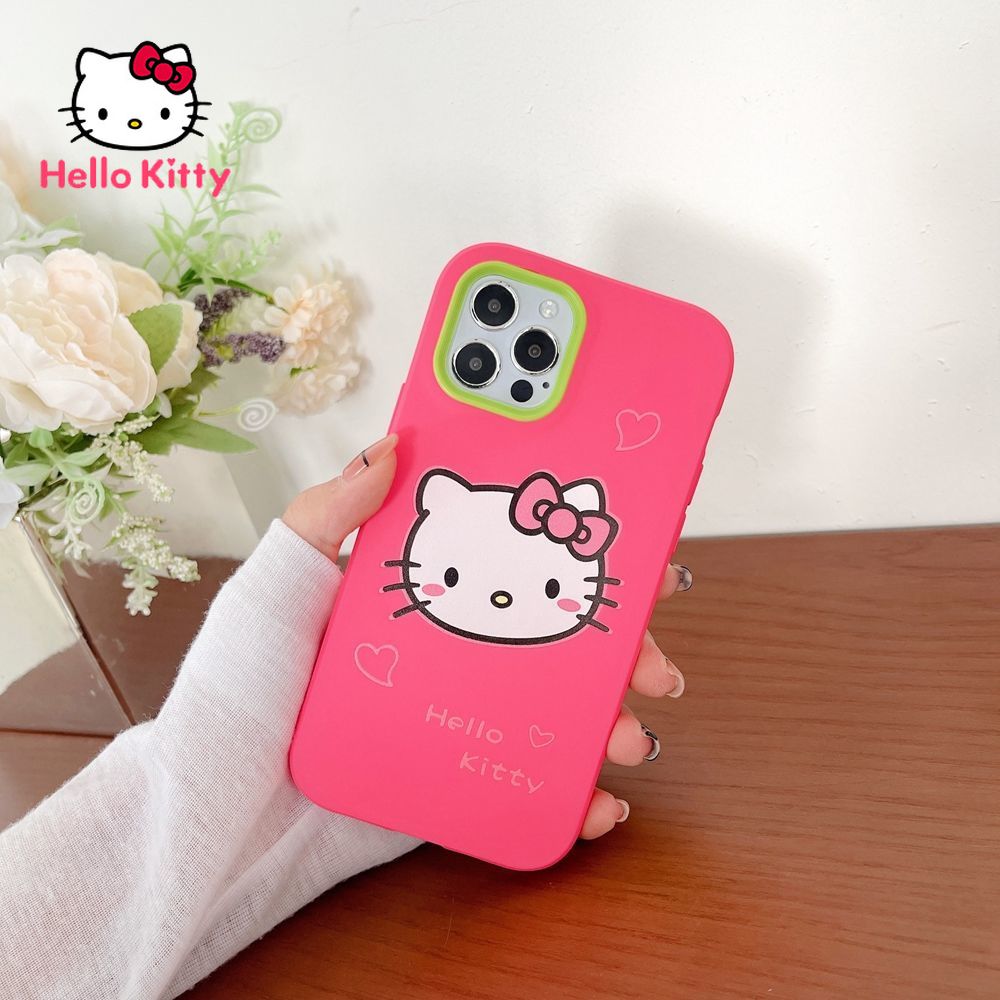 Hello Kitty case for iPhone 6S 7 8P X XR XS XSMAX 11 12Pro 12mini