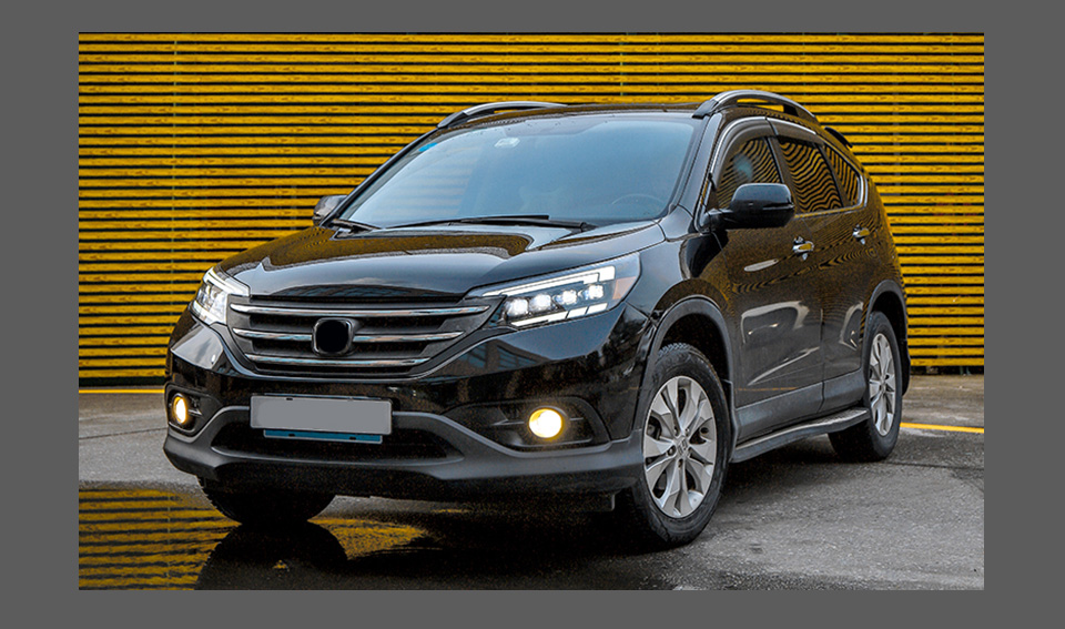 AKD Head Lamp for Honda CR-V LED Headlight 2012-2014 Headlights CRV DRL Turn Signal High Beam Angel Eye Projector Lens
