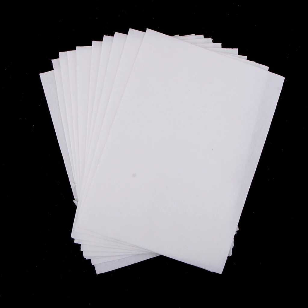 10 Sheets of Ceramic Fiber Insulating Paper Square Microwave Oven Papers