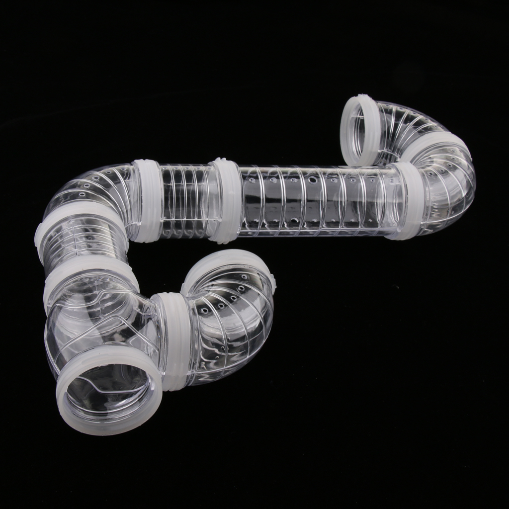 DIY External Connected Tunnel Pipe Hamster Amusement Tube Toys for Small Pet