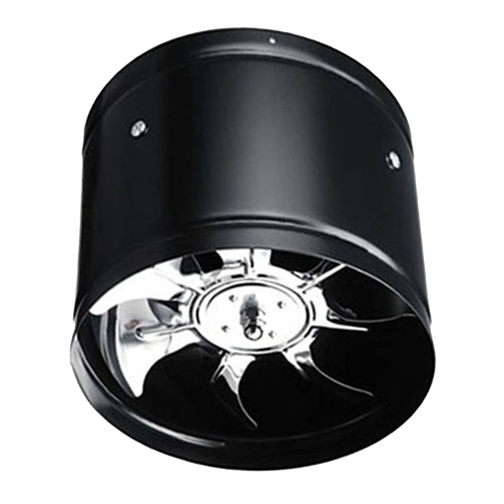 6' Exhaust Vent Fan Inline Duct Blower Grow Tent Ventilation Hydroponic