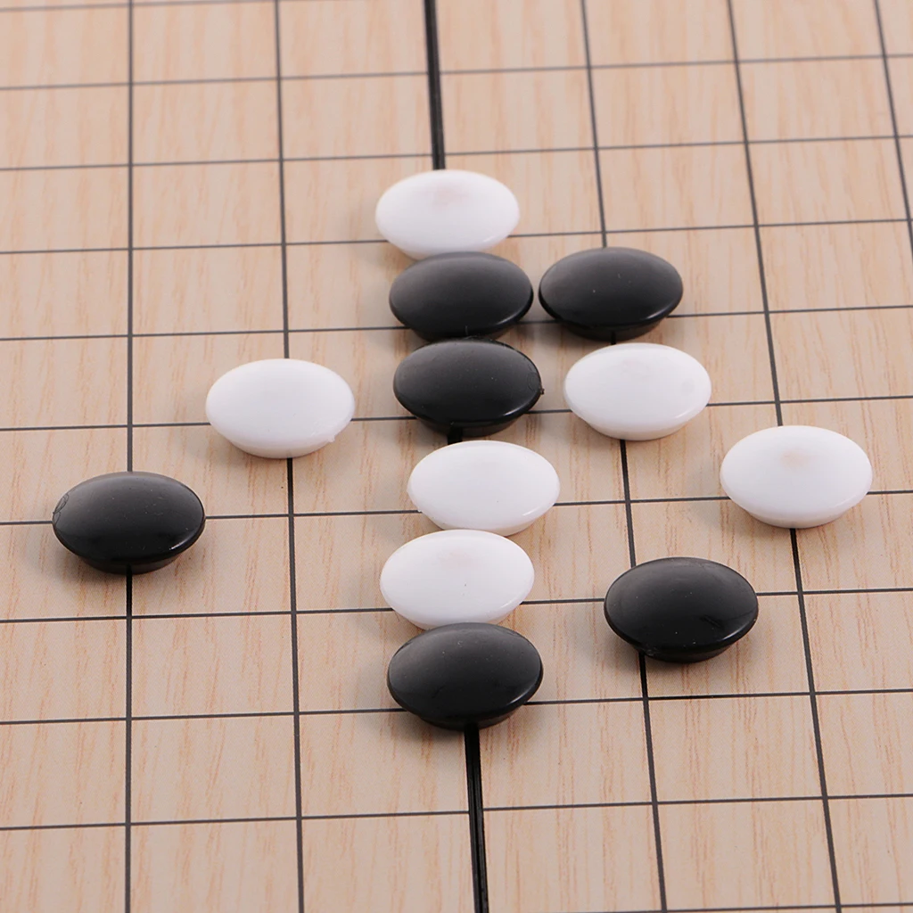 2 in 1 Portable Magnetic WeiQi Gobang Game Checkers And Chinese