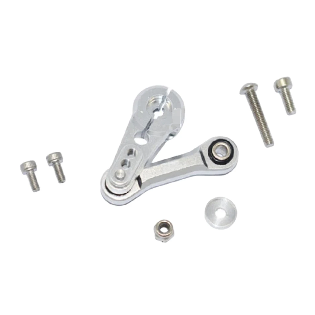 RC Aluminum Alloy 25Teeth Steering Servo Arm Horn for Arrma 1/8 6S Kraton Senton TYPHON Model Buggy Replacements Parts