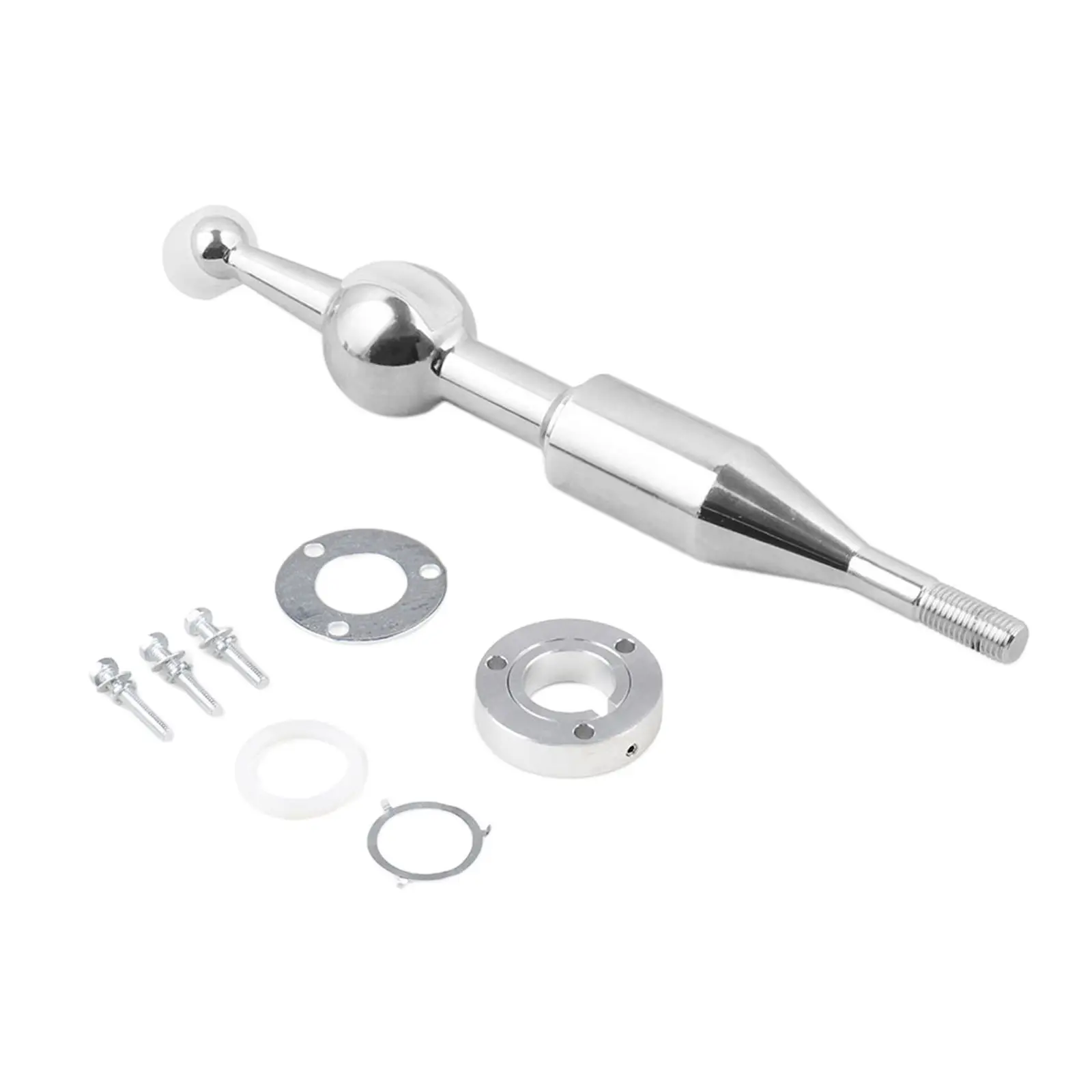 Gear Lever Modified Silver Manual Transmission Throw Short Shifter Lever Aluminum Alloy Kit for Mazda RX-7 1986-1991