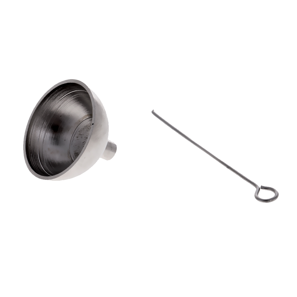 10 Pieces Stainless Steel & Plastic Mini Funnel Kit For Filling Urn Jewelry