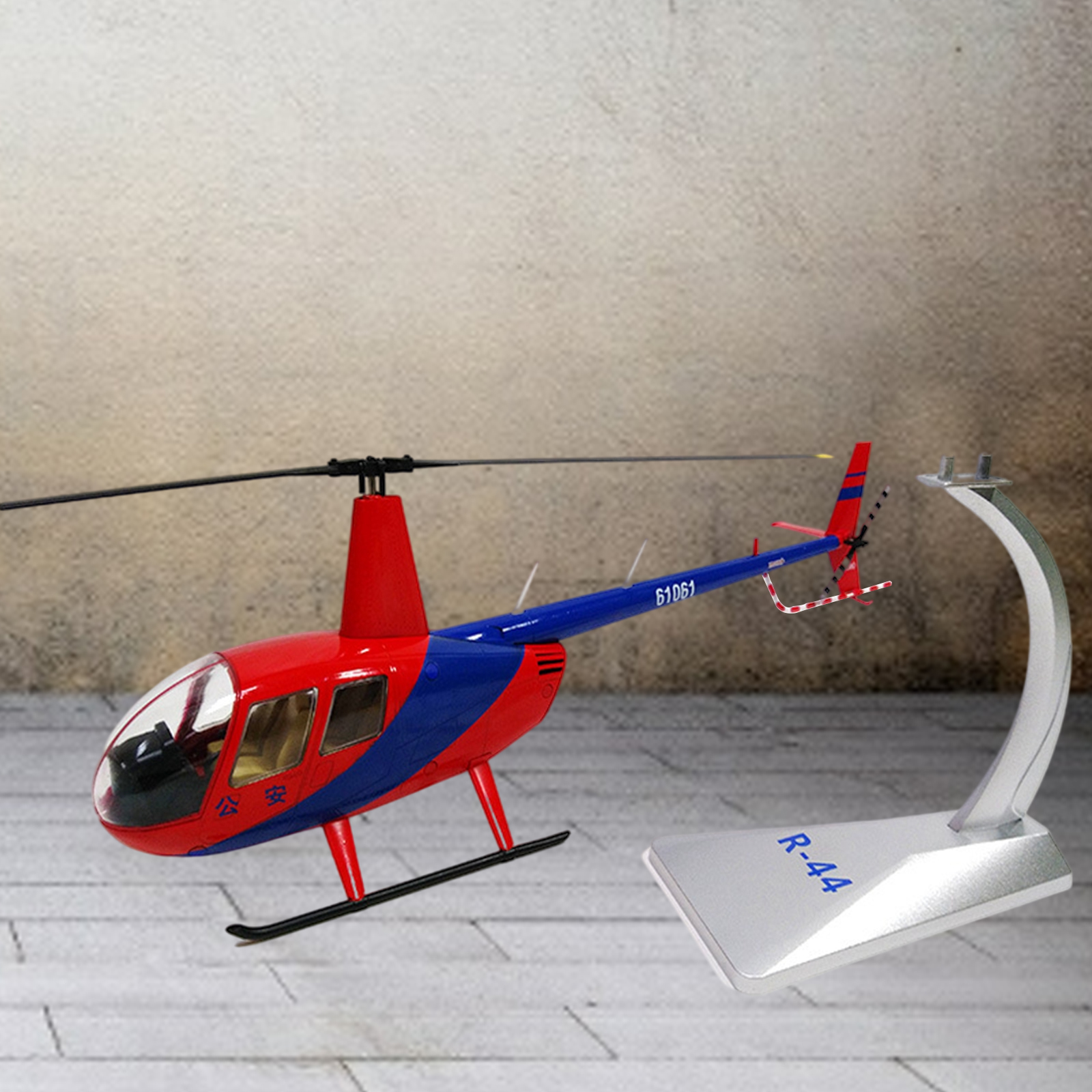 1/32 Robinson R44 Air Force Helicopter Alloy Diecast Model Plane With  Dispaly Stand Room Ornaments - Model Building Kits - AliExpress