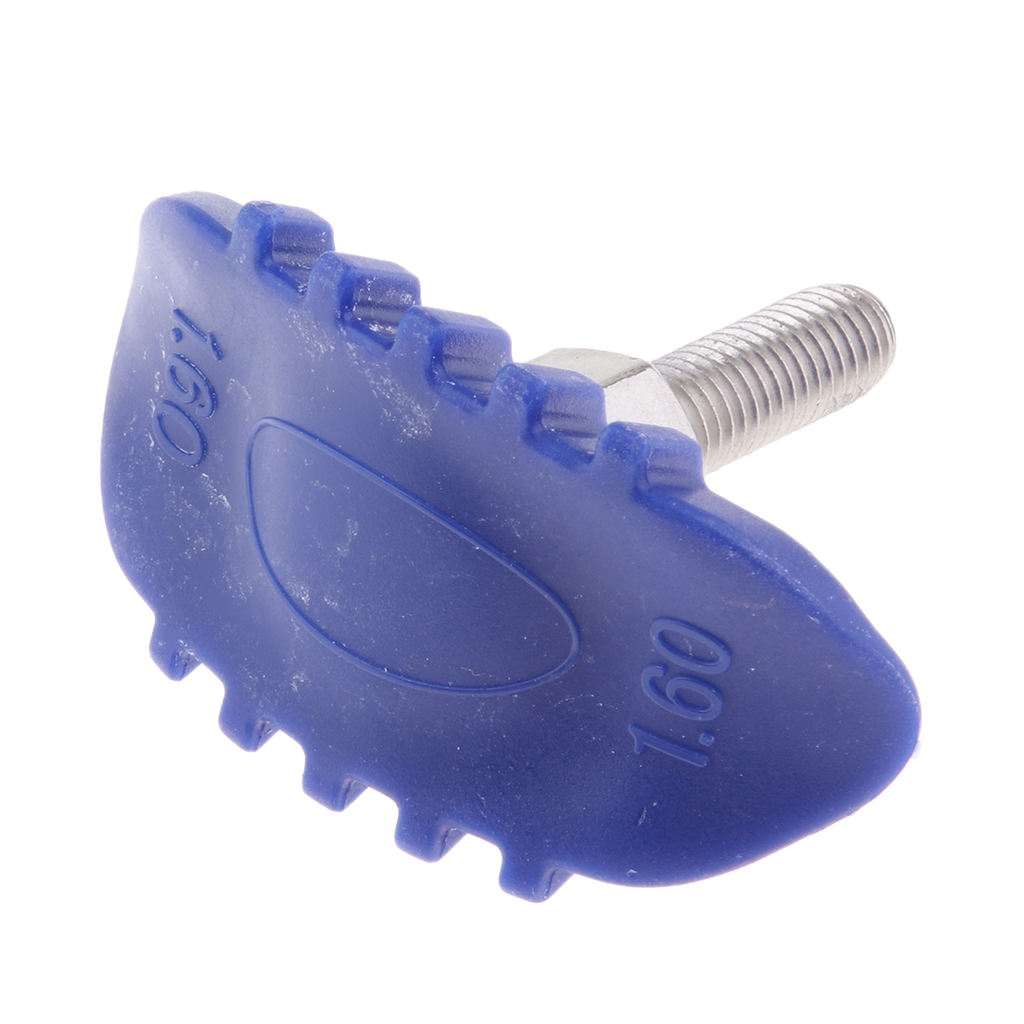dolity Security Bolt 1.60 1.85 2.15 Rim Lock - Dirt Bike Motorcycle Wheel Tyre Lock Blue