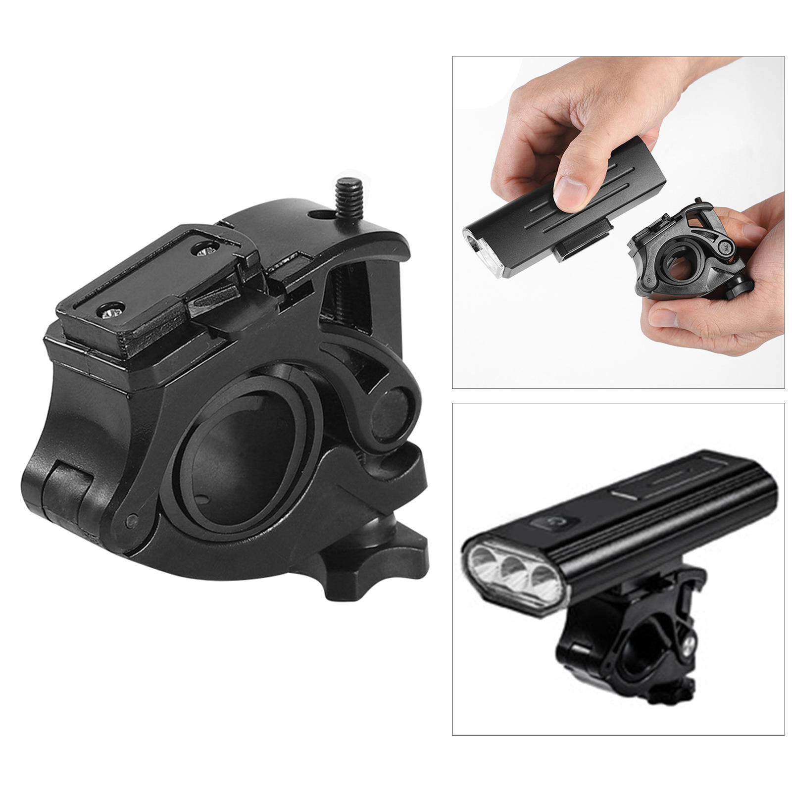 Bicycle Light Holder Bike Headlight Bracket for LED Flashlight Torch Lamp Cycling