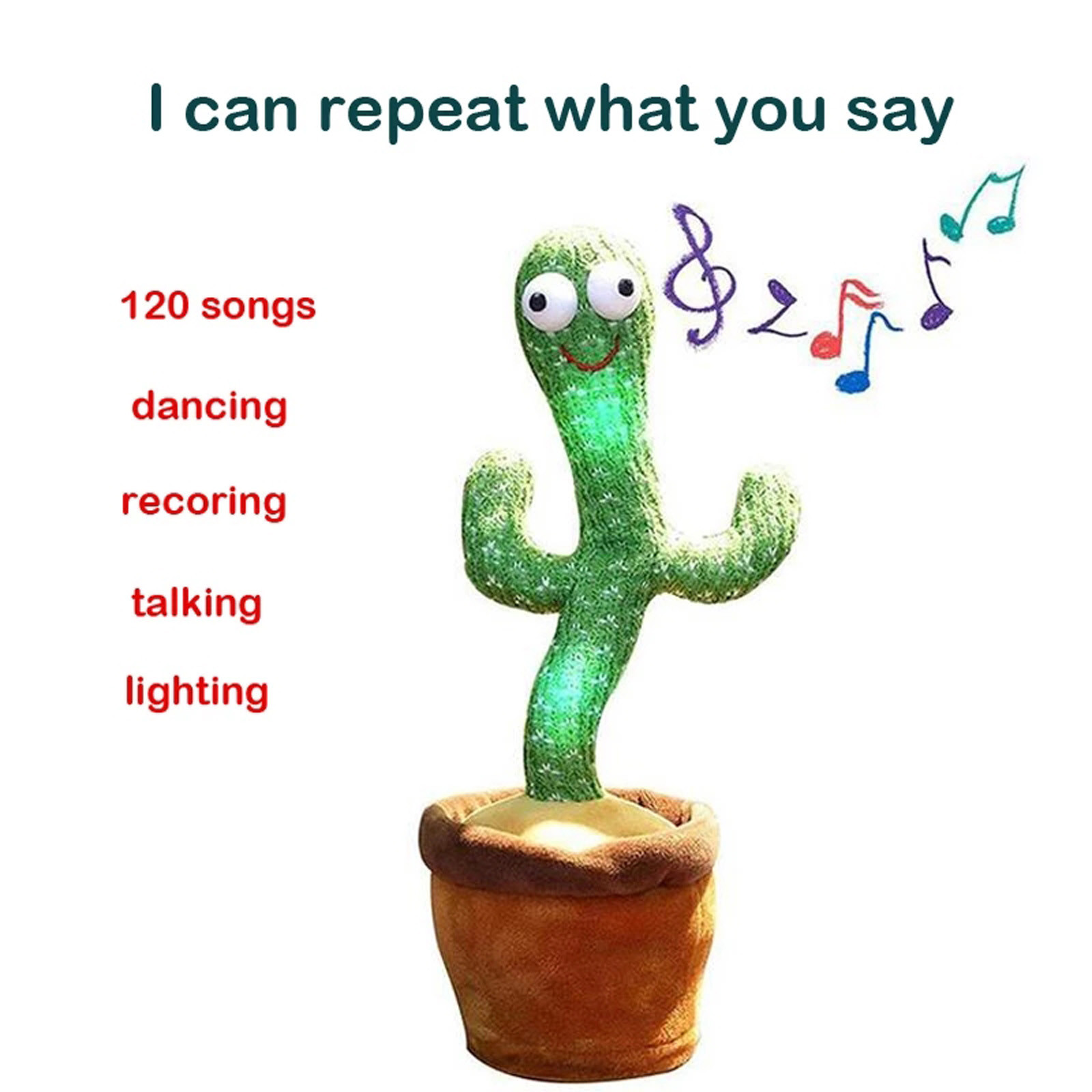 stuffed dancing cactus