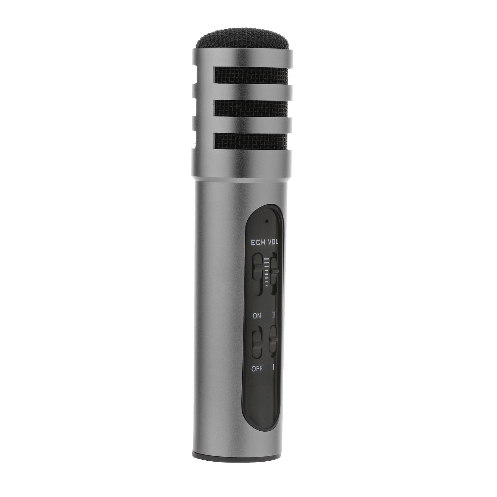 Handheld Microphone Karaoke Microphone Stand Condenser Phone Tripod Wireless Microphones Mic Microphone Systems