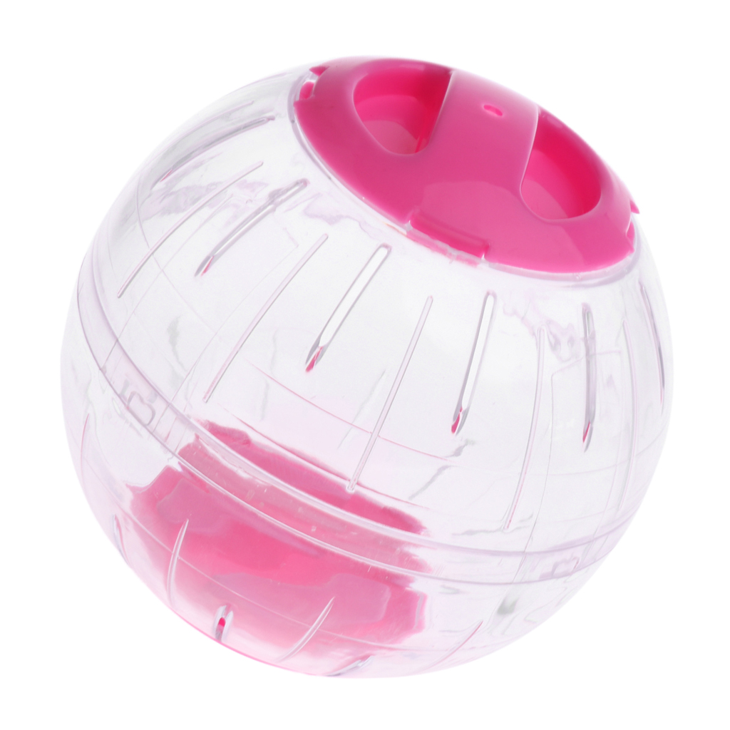 Hamster Crystal Clear Running Ball Grounder Jogging Durable Pet Exercise Toy