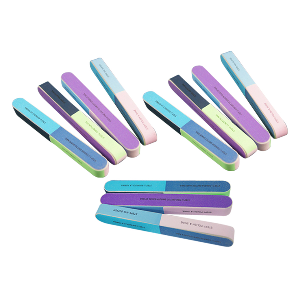 Nail Files Buffer Cosmetic Manicure Sanding Polish Nai Art Shiner