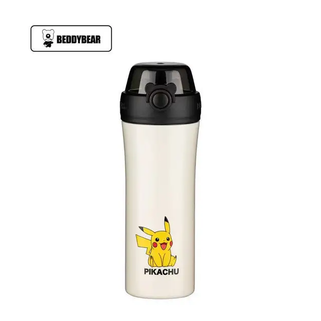 420ml Pokemon Thermos Cup Pikachu Stainless Steel Thermos Bottle Portable  Insulated Water Bottle for Children Christmas Gift - AliExpress