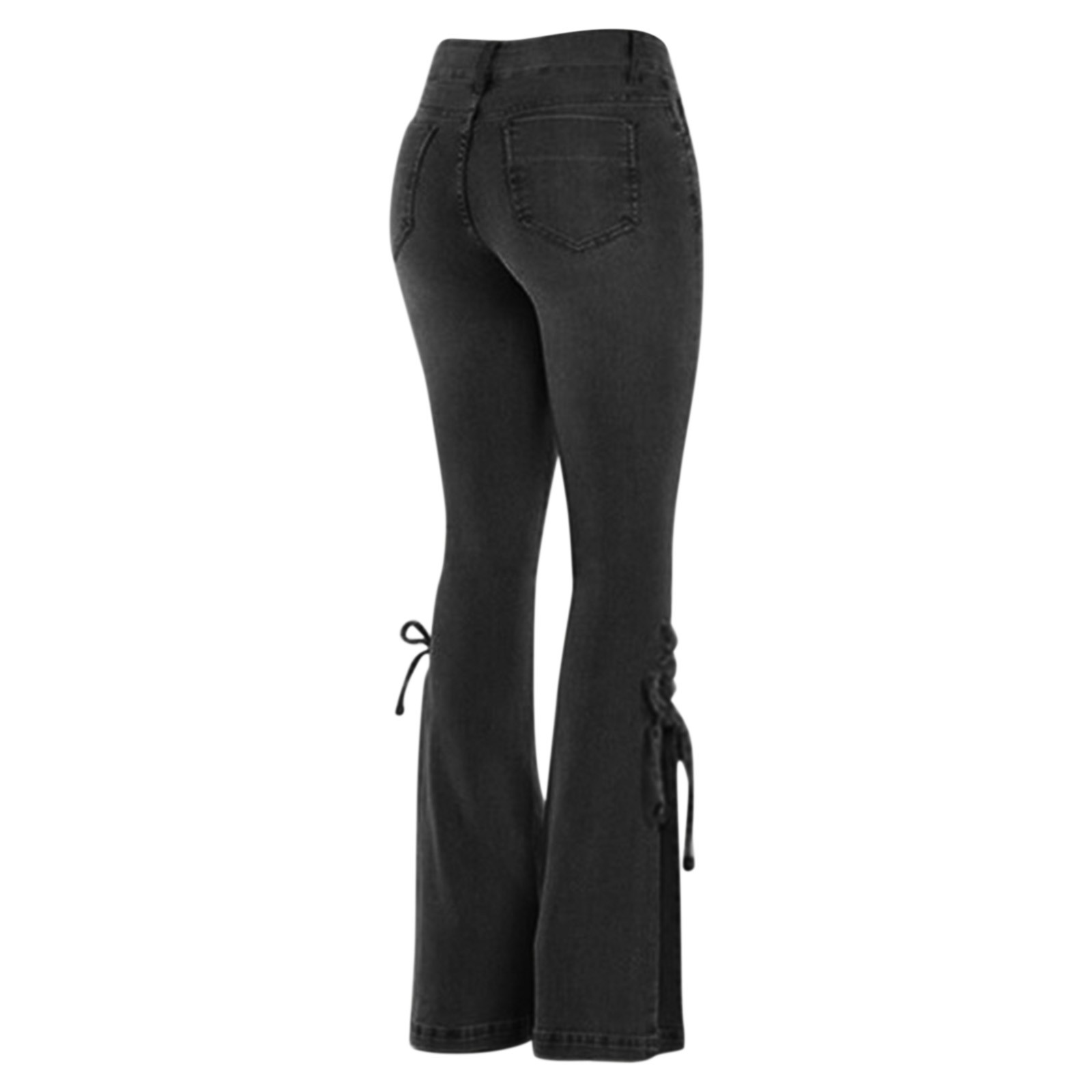 bota arco, calça com renda, calça jeans