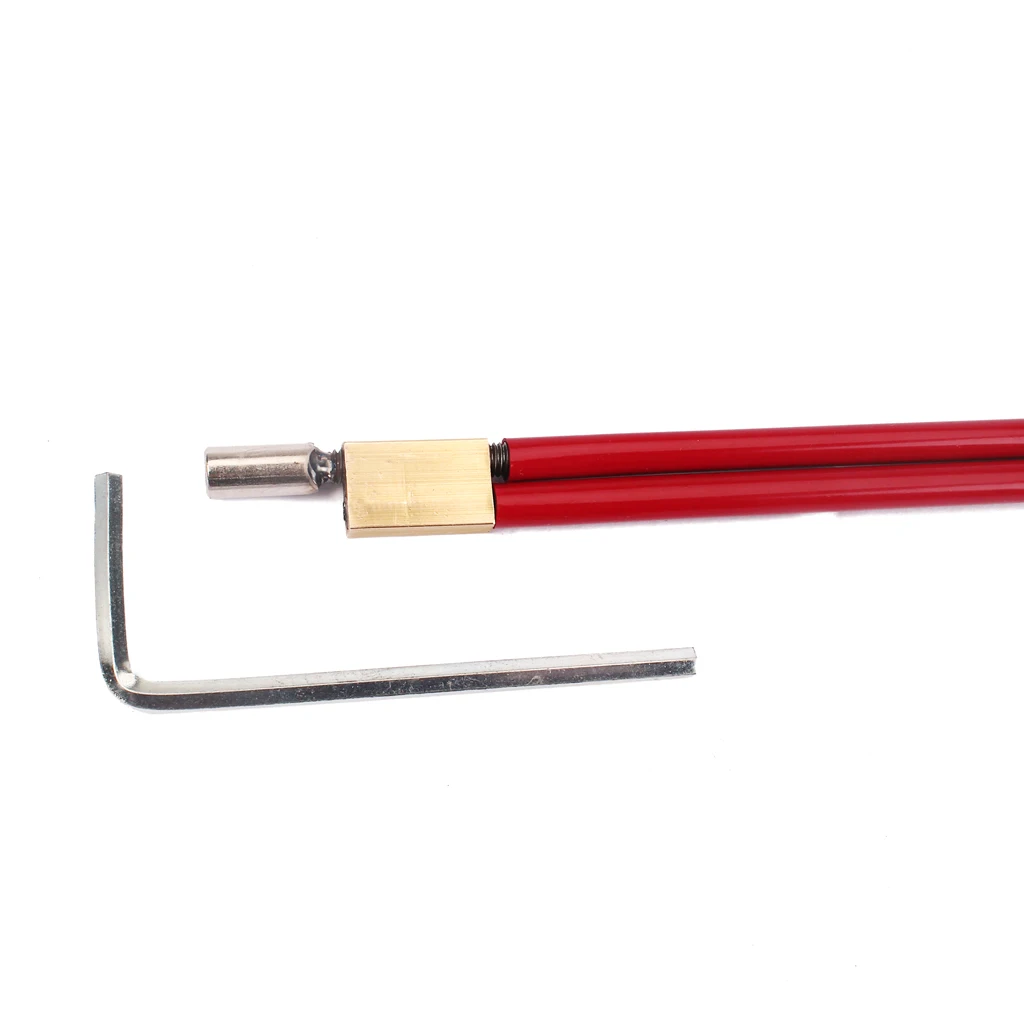 Red Bass Guitar Double  Rod 2-way adjustment with 610mm length
