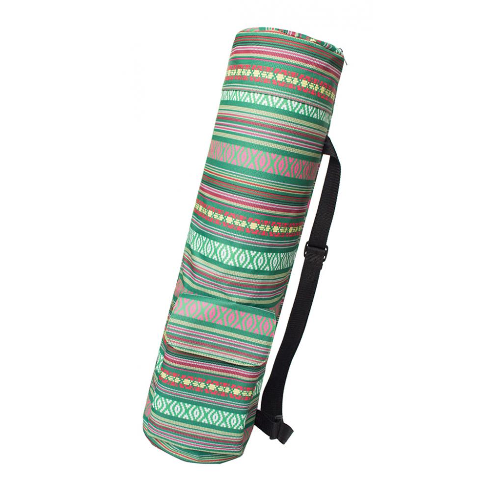 Yoga Mat Full Zip Carrier Bag With Adjustable Shoulder Strap, Phone