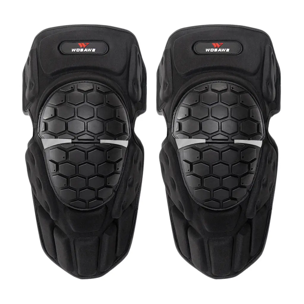 Knee Pads(1 Pair) - Youth and Adult - Perfect for Motorcycle Bike Cycling - Deluxe & Durable