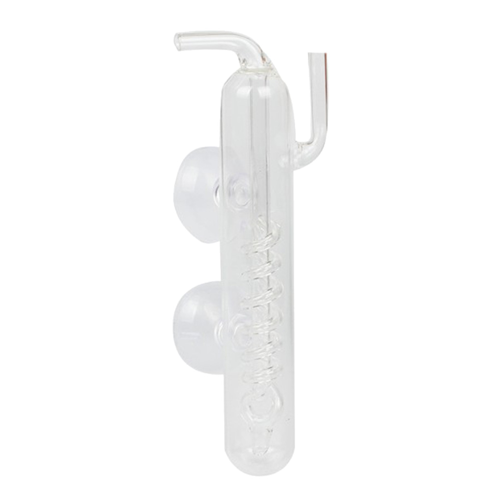 CO2 Drop Glass Checker Aquarium Fish Tank Carbon Dioxide PH Checker Monitor Cylinder Concentration Detector