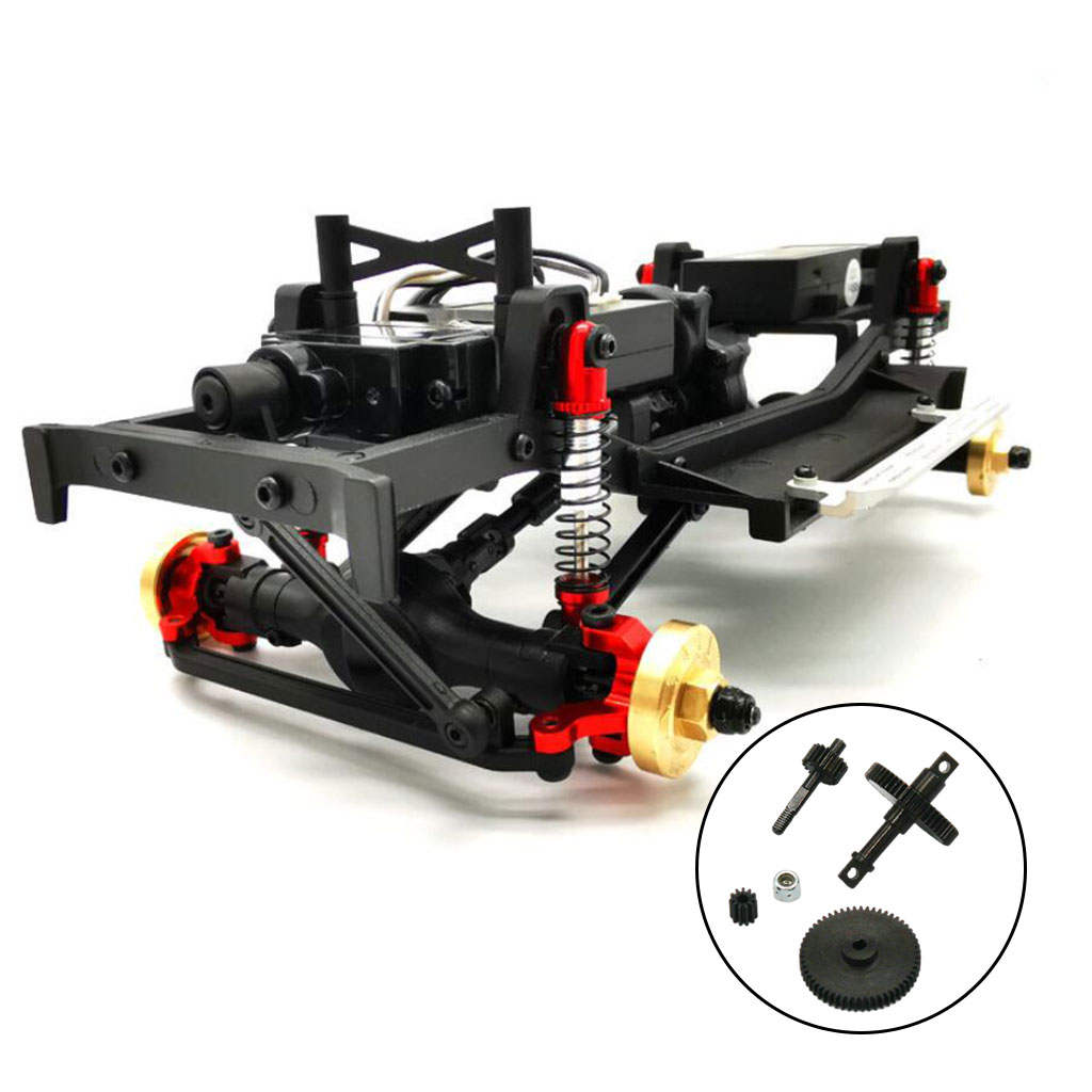 Simulation Gear RC Car Aluminum Alloy Tools Toys DIY Set Accessories Motor Spare Remote Control Car Parts Intelligent for Jimny