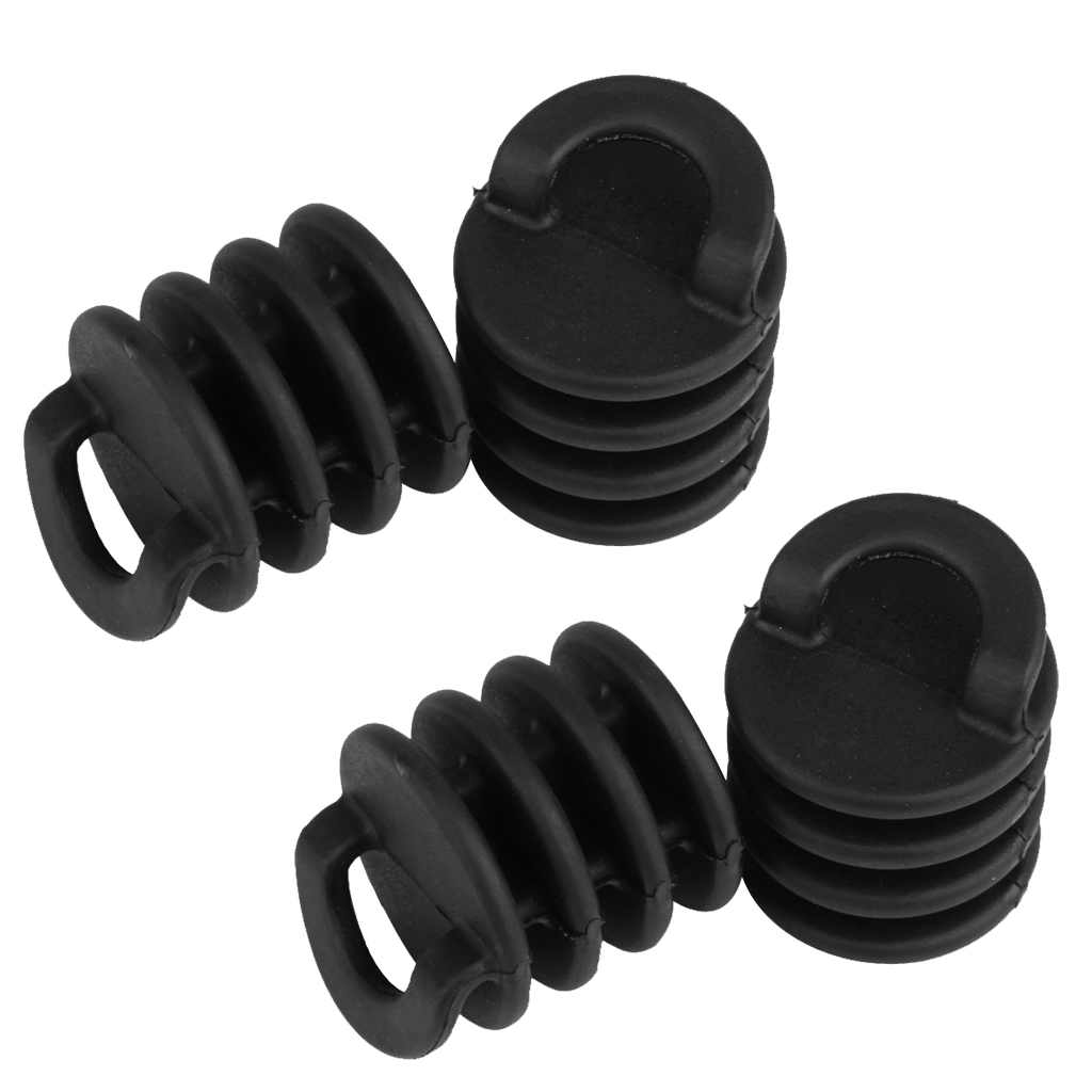 4x Kayak Boat Scupper Stopper Bungs Drain Holes Plugs Accessory Small Black Water Sports C 9.26