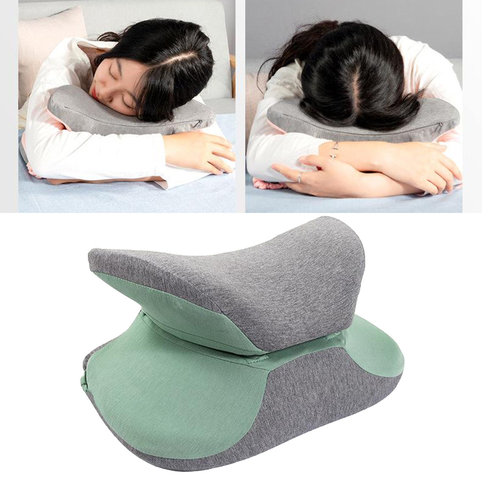 360 Cuddle Ergonomic Neck Pillow Travel Car Home Pillow Nap Cushion Pillow Office Desk Sleeping Pillow