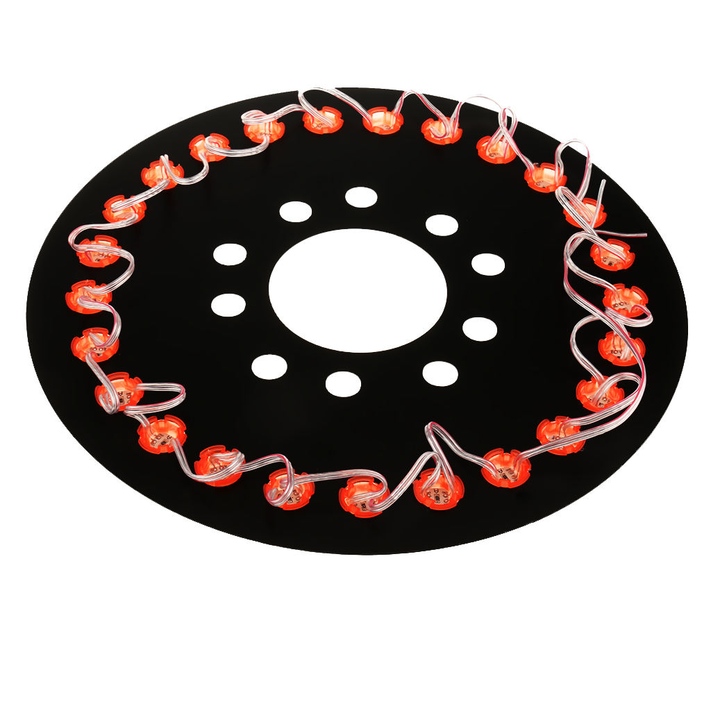 dolity Spare Wheel Tire 3rd 25LED Brake Light Lamp for Jeep Wrangler TJ JK 1996-17