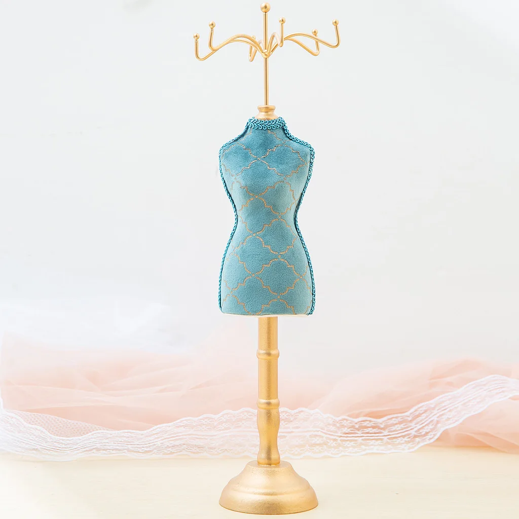 Resin Mannequin Jewelry Display Stand Holder for Bracelet Earrings