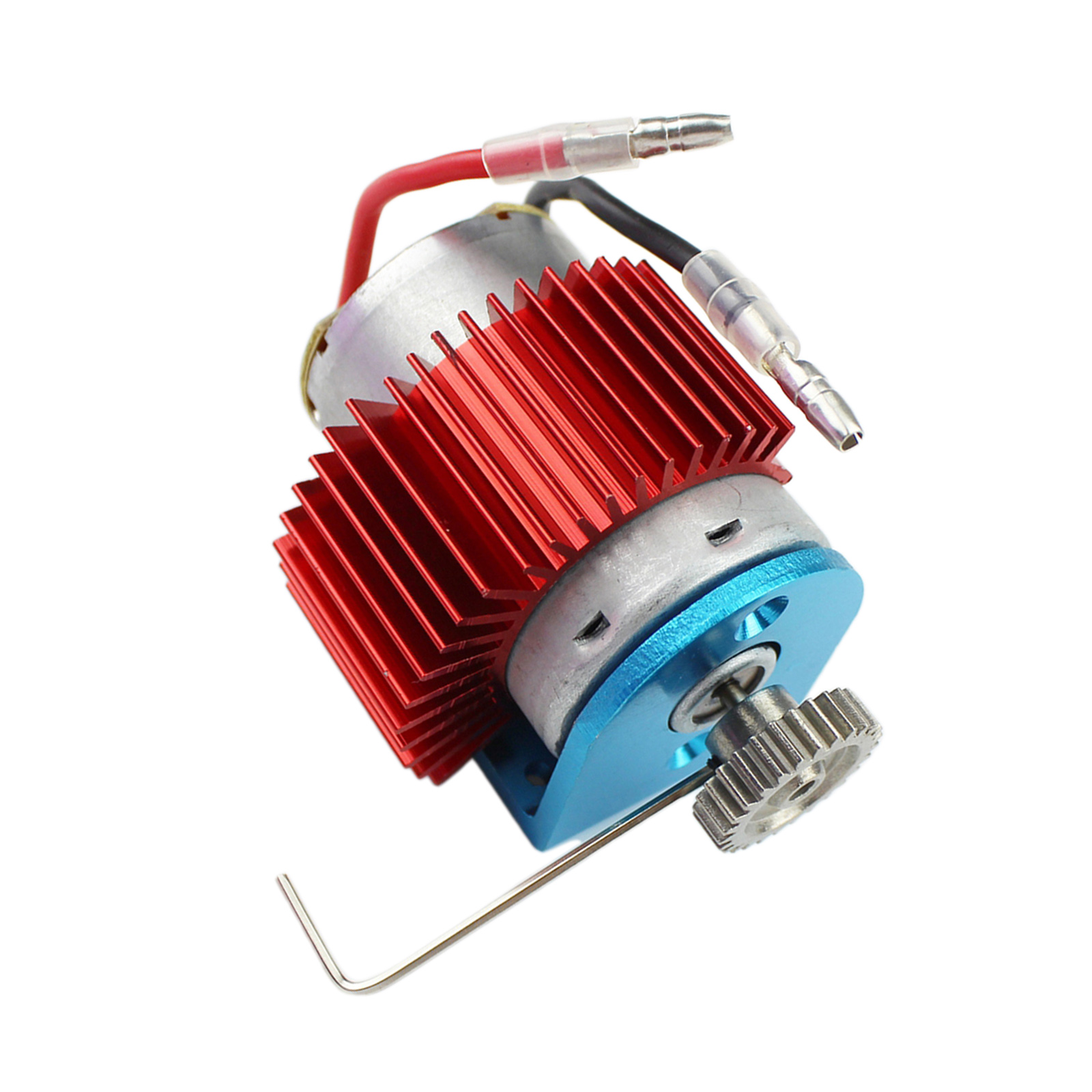 Metal Motor w/ 6x Screws Motor Gear Radiator for WLtoys A969-B A979-B RC Climbing Car Model Replacement Spare Parts Upgrade