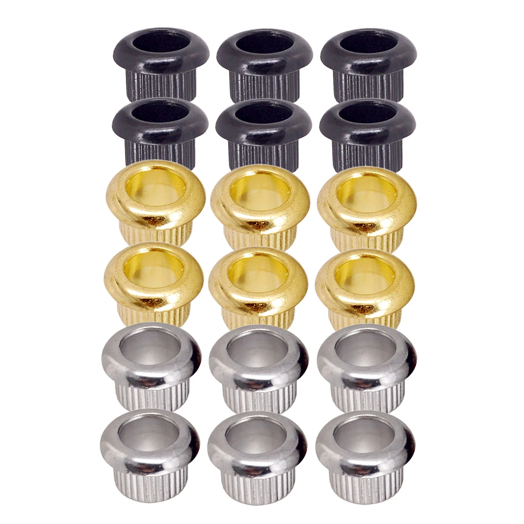 Tooyful 6 Pieces Guitar Tuners Conversion Bushings Set for  Electric Guitar Parts