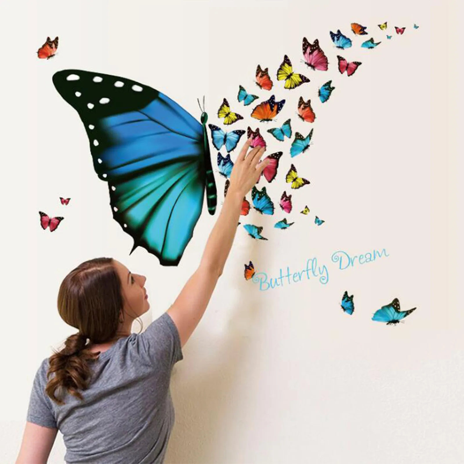 Бабочки на стену