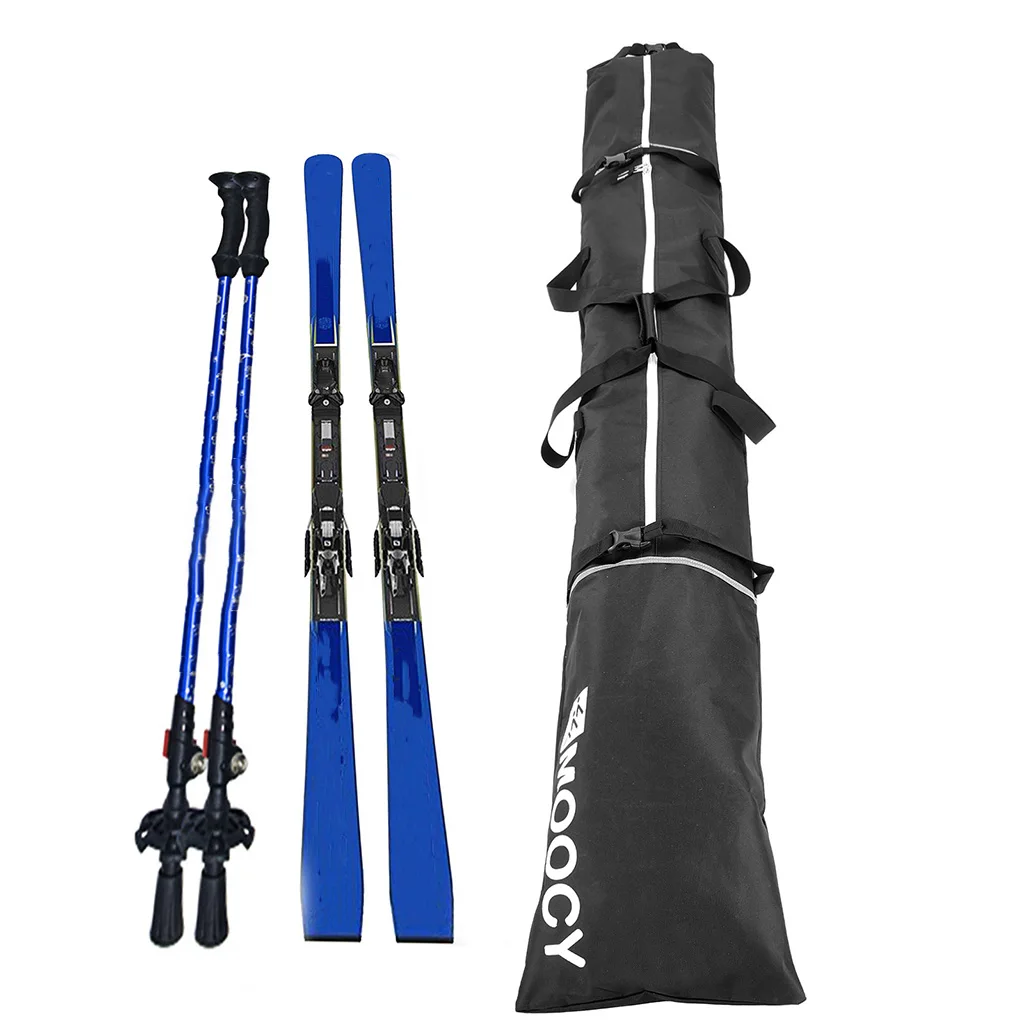 Ski Bag and Boot Bag Transport Skis Gear Waterproof Boot Bag Set for Travel Camping Skiing Luggage