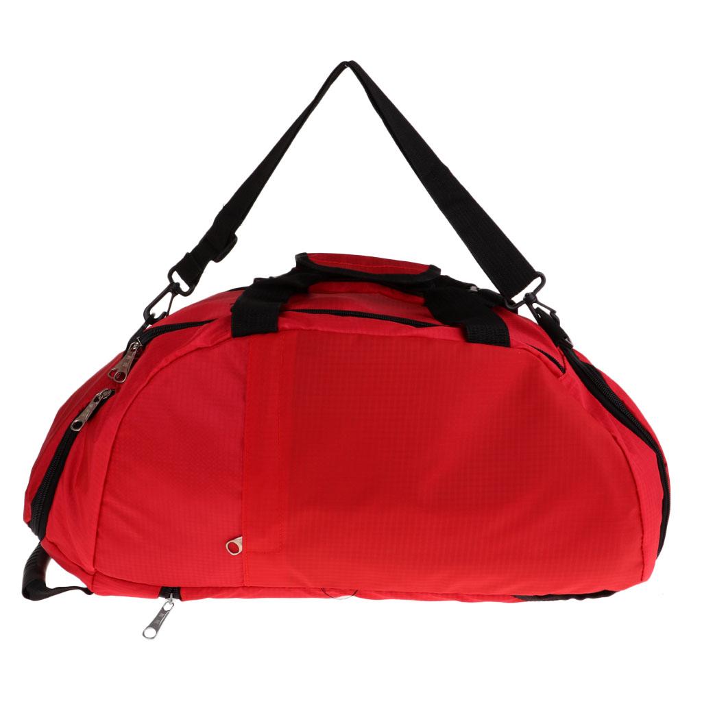 3-Way Travel Duffel Bag Backpack Travel Luggage Gym Sports Shoulder Handbags Shoe Compartment for Men & Women