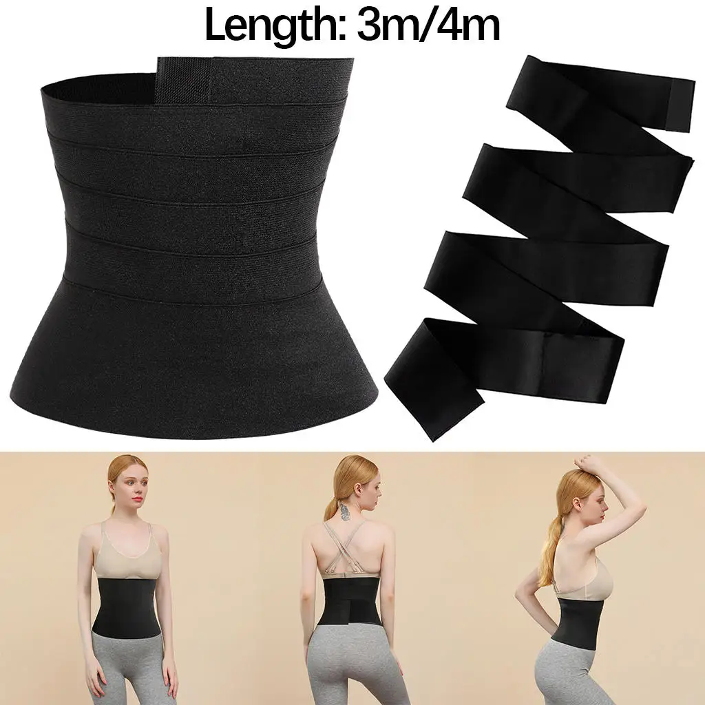 Waist Waist Trainer Tape Black Waist Support Belt Sauna Ab Belt Sweat Belt Comfortable Trainer Belt for Slimming Workout Women