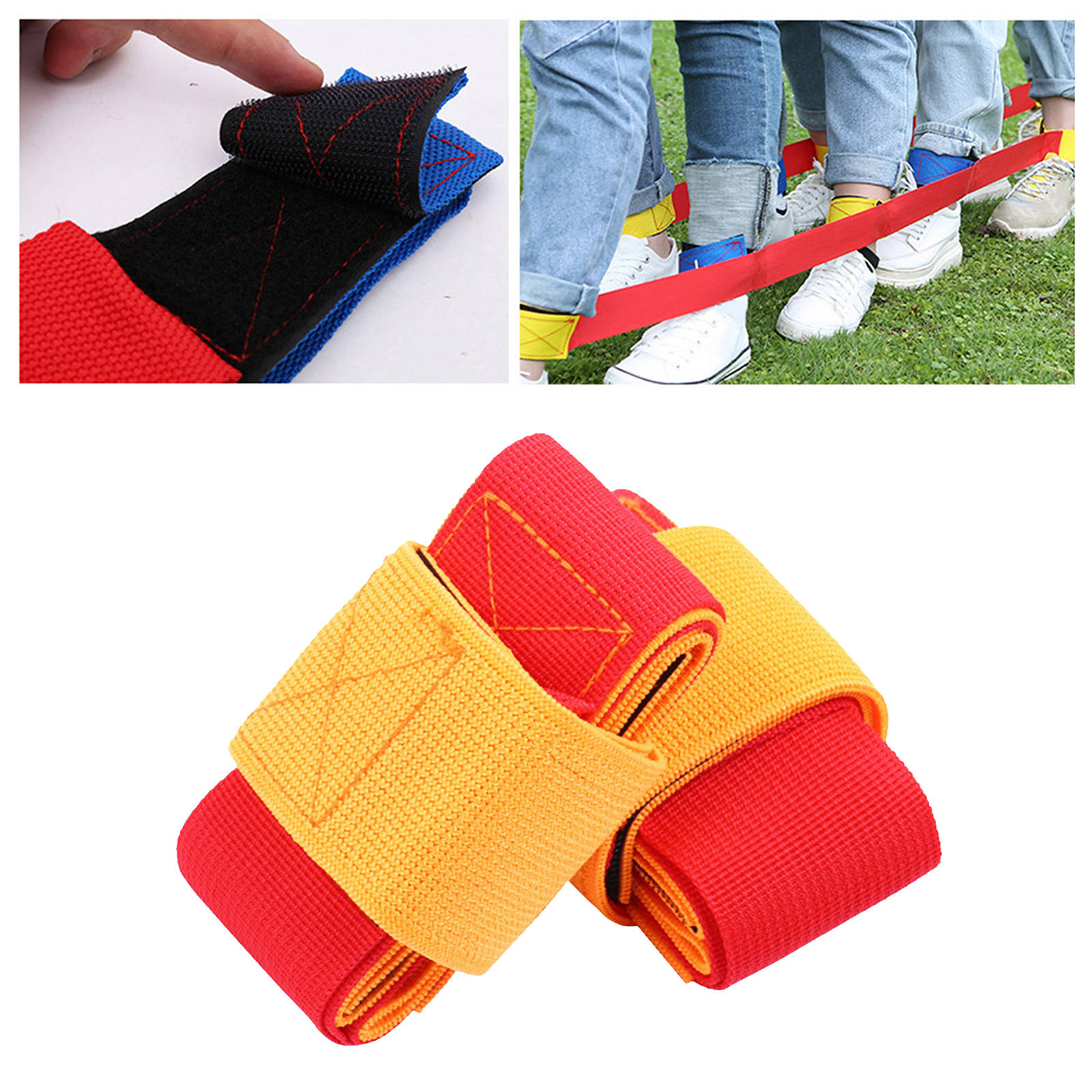 4 People Giant Footsteps Children Outdoor Sports Toys Game Training Equipment For Kids Adults Teamwork Games Interactive Toy