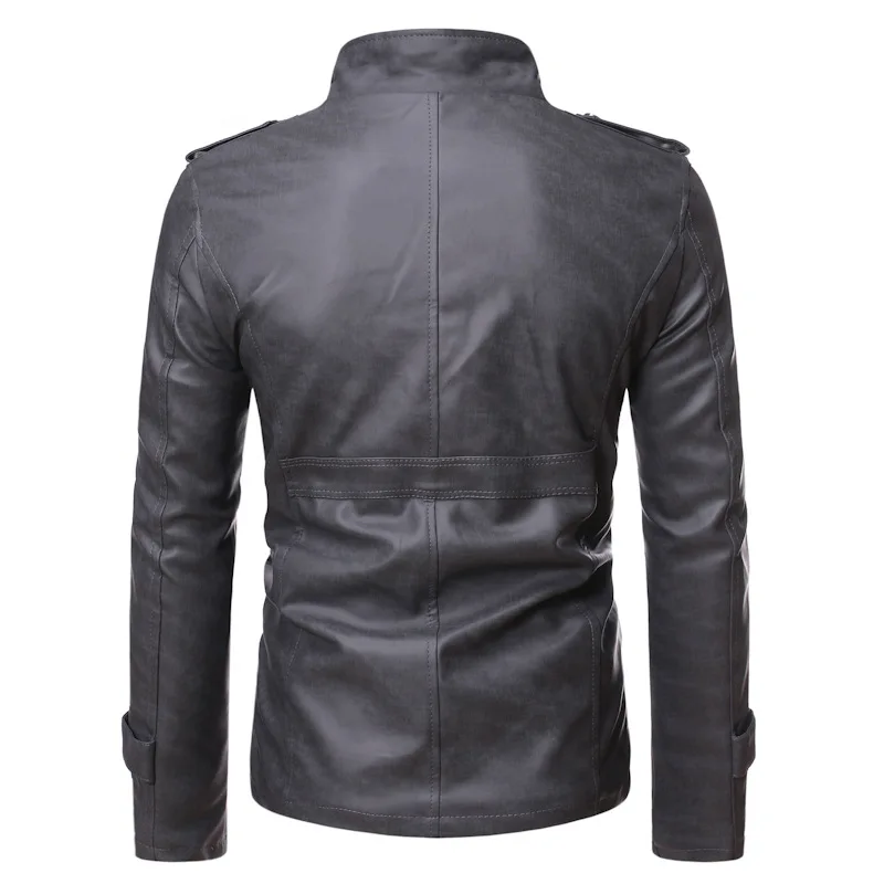 motorcycle leather jackets 2021 autumn and winter new stand-up collar men's fur one leather locomotive men's youth leather jacket men's jacket men's genuine leather coats & jackets