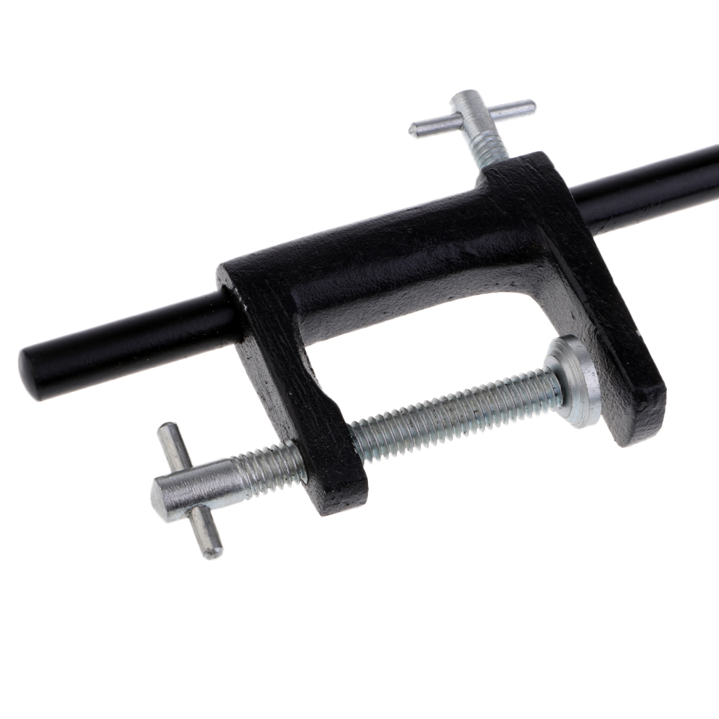 Stainless Steel Fly Tying Vise Mini Travel Fishing C-Clamp Rotary Vice Tier for Tying Flies