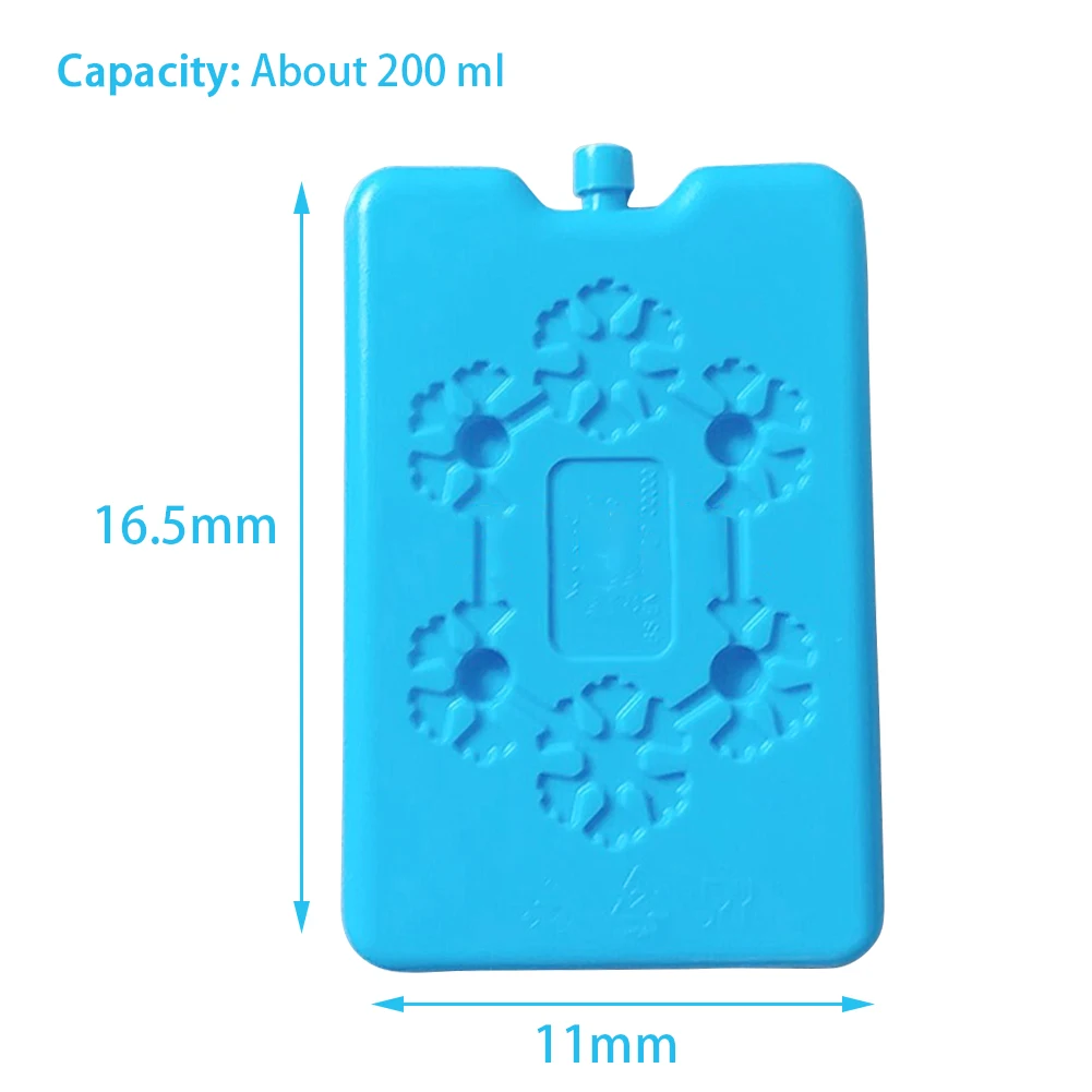 New Reusable Block Ice Pack For Cooler 200g For Picnic Travel Lunch Box 