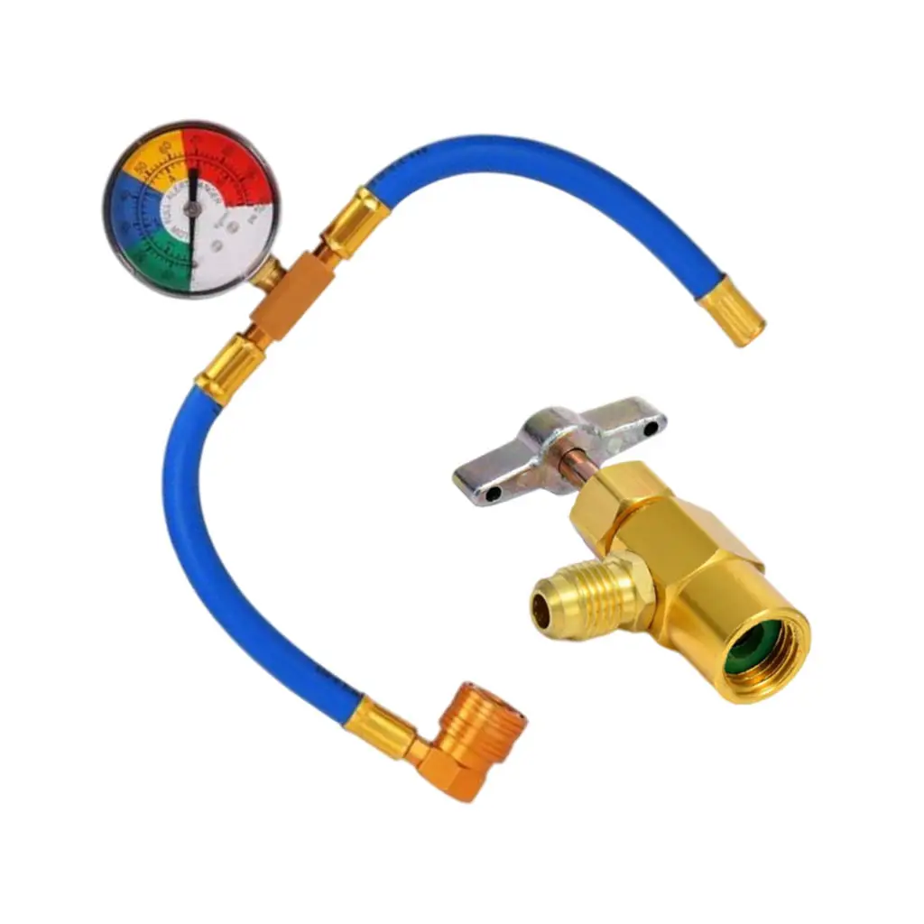 AC Charge Hose with Gauge R134A Air Accessory Air Conditioner Accessories