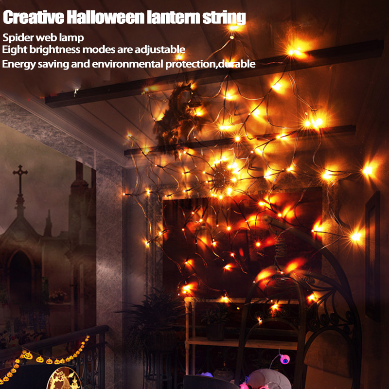 Luzes à Prova Luzes para Casa Decoração do Dia das Bruxas Aranha Ddurable Água Durável Especial Assustador Halloween Assombrada Stsf666 Web 10 Cheap Fios de iluminação